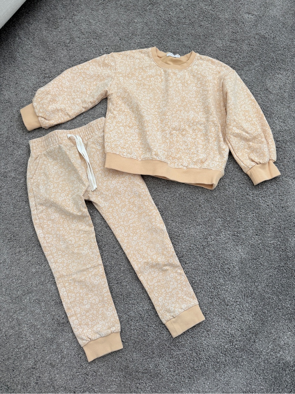 Jamie Kay Morgan Fifi Floral Organic Cotton Jogger Set Size 6y